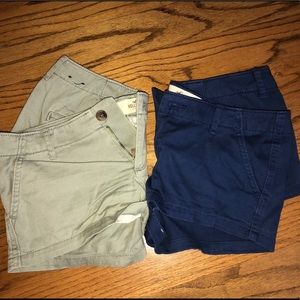 Hollister shorts - 2 pairs